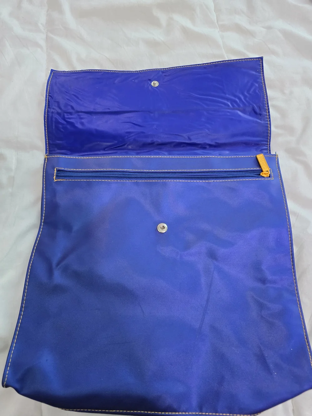 Clinique Sapphire Blue Cosmetic Pouch